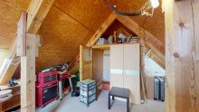 Raum Dachgeschoss Gepflegte Doppelhaush�lfte im Dresdner Norden