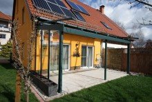 S�dterrasse Gepflegte Doppelhaush�lfte im Dresdner Norden