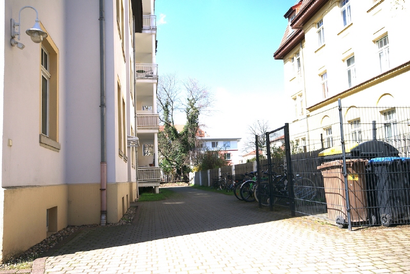 Geb�udeansicht Wohnung Dresden