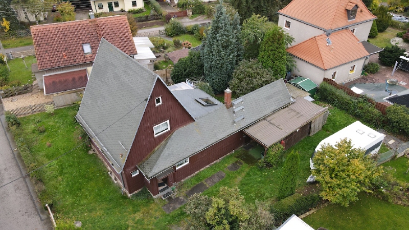Luftaufnahme Einfamilienhaus Dresden
