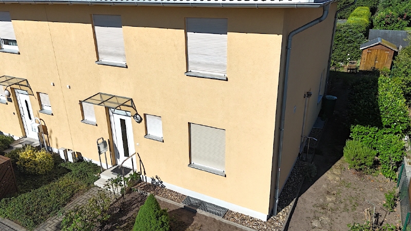 Hausansicht Doppelhaush�lfte Dresden