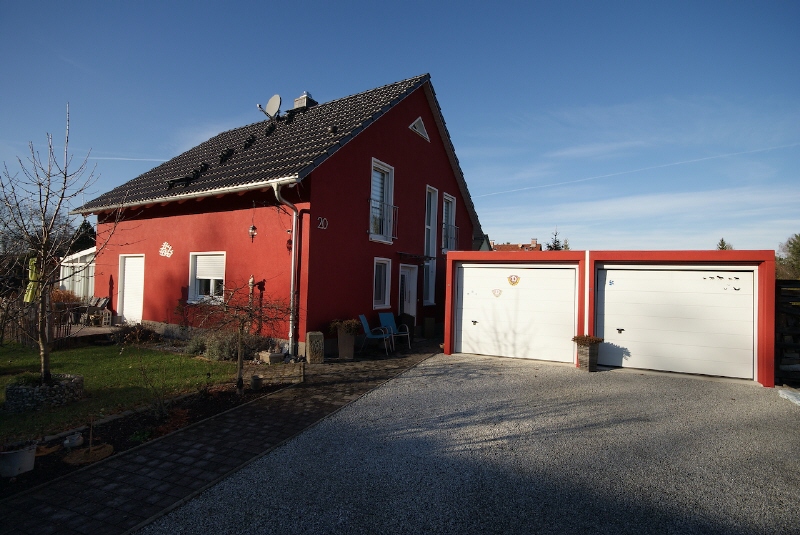 Hausansicht Einfamilienhaus Moritzburg
