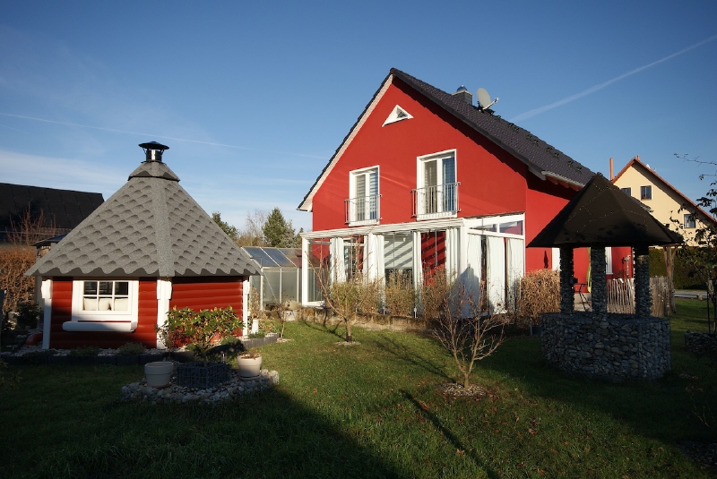 Hausansicht Einfamilienhaus Moritzburg