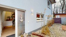 Hauseingang Modernes Wohnen in den Weinbergen vor den Toren der Gro�stadt