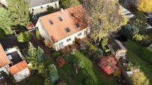 S�dwestansicht Naturnah und familienfreundlich - Doppelhaush�lfte mit Garage in Tolkewitz