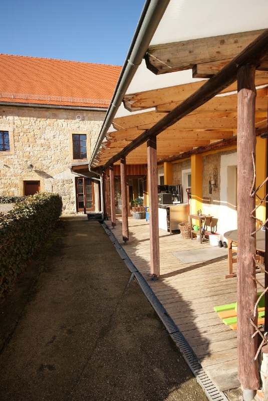 Eingang eigene Wohnung Haus Struppen