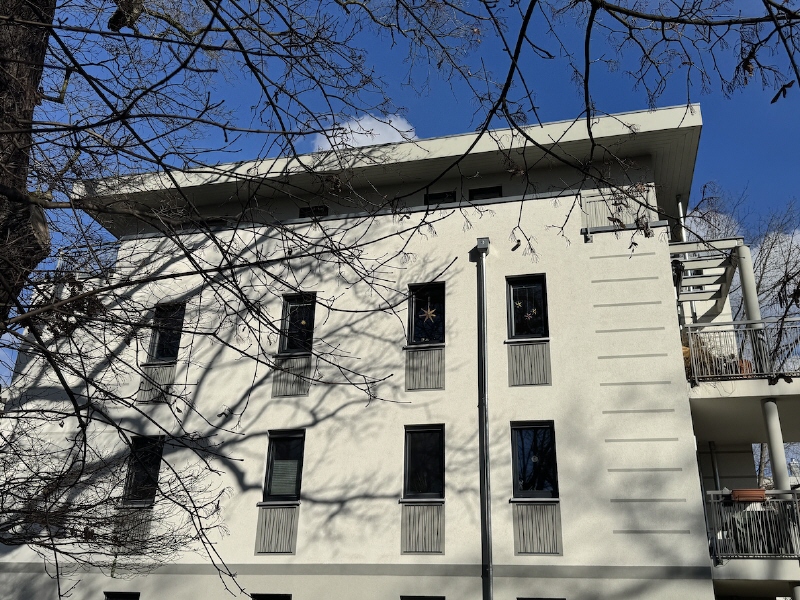 Westansicht Penthousewohnung Dresden