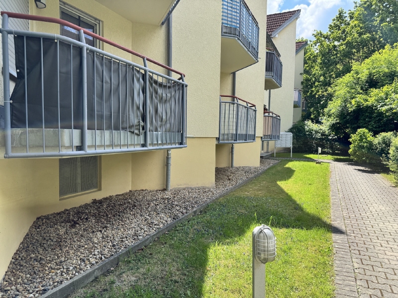 Zugang zum Hauseingang Wohnung Dresden