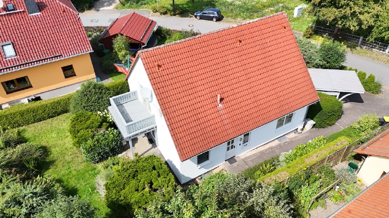 Ansicht s�dwest Einfamilienhaus Ullersdorf