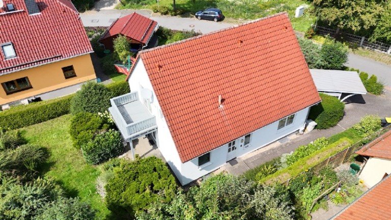 Ansicht s�dwest Ullersdorf Einfamilienhaus Wohnen am Golfplatz - Ruhige Lage trifft auf Stadtn�he