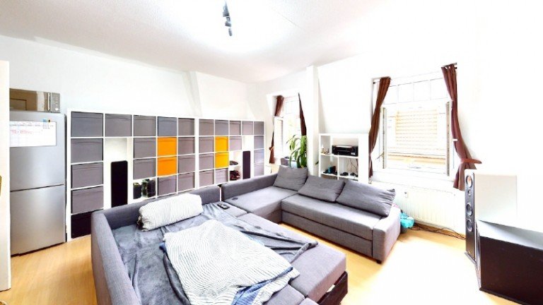 Wohnbereich Dresden Wohnung 4% netto Rendite/Jahr p.a. - Vermietete Single-Bude in gefragter Gegend