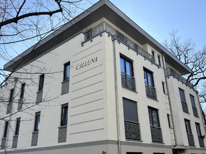 Geb�udeansicht Penthousewohnung Dresden