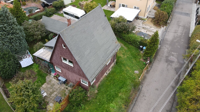 Luftaufnahme Einfamilienhaus Dresden
