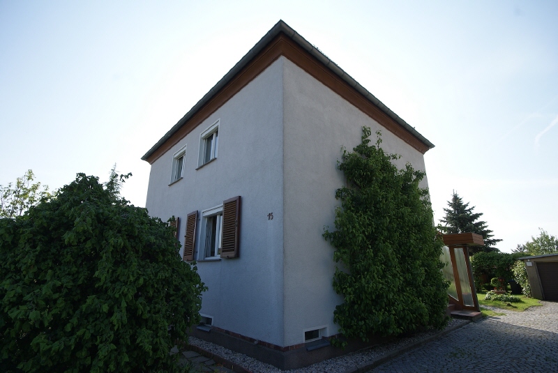 Seitenansicht Einfamilienhaus Bannewitz