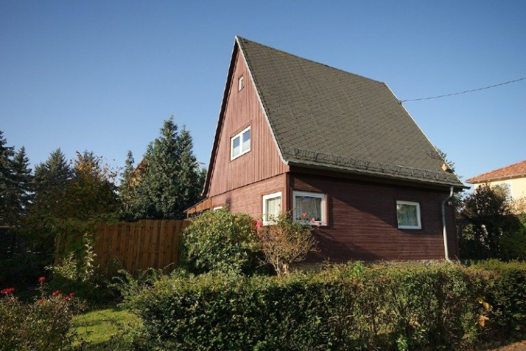 Hausansicht Dresden Einfamilienhaus Kleines Haus in Hellerau