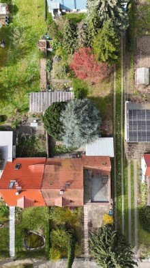 Au�enansicht Urbanes Wohnflair trifft Naturidylle - Doppelhaush�lfte direkt am Leutewitzer Park