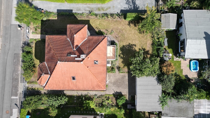 Luftansicht Haus Dresden