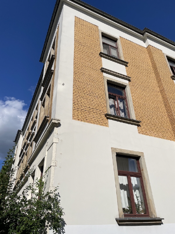 Geb�udeansicht Wohnung Dresden
