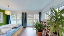 Schlafzimmer Modernes Wohnen in den Weinbergen vor den Toren der Gro�stadt