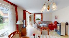 Wohnzimmer Ihr Traumhaus erwartet Sie: Charmante Doppelhaush�lfte im gr�nen Herzen Dresdens!
