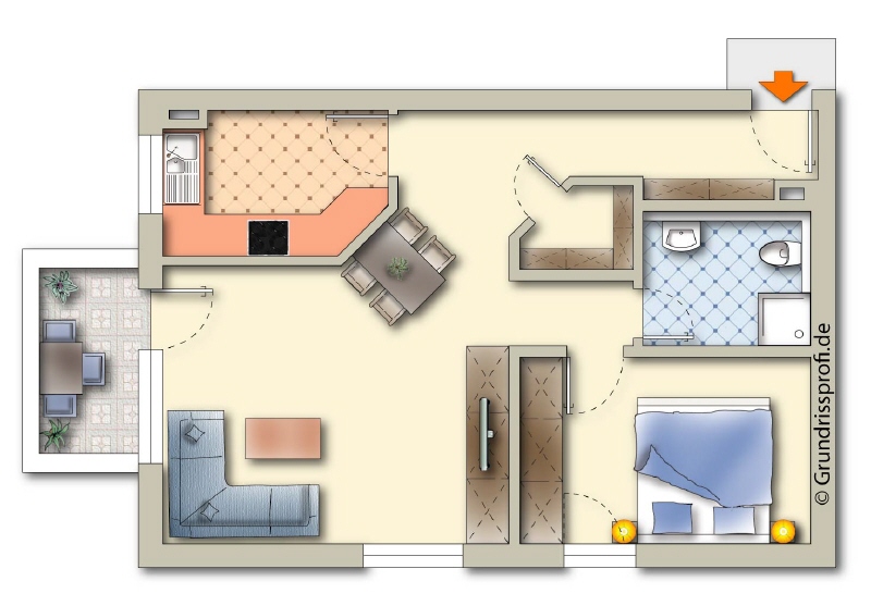 Grundriss Wohnung Dresden