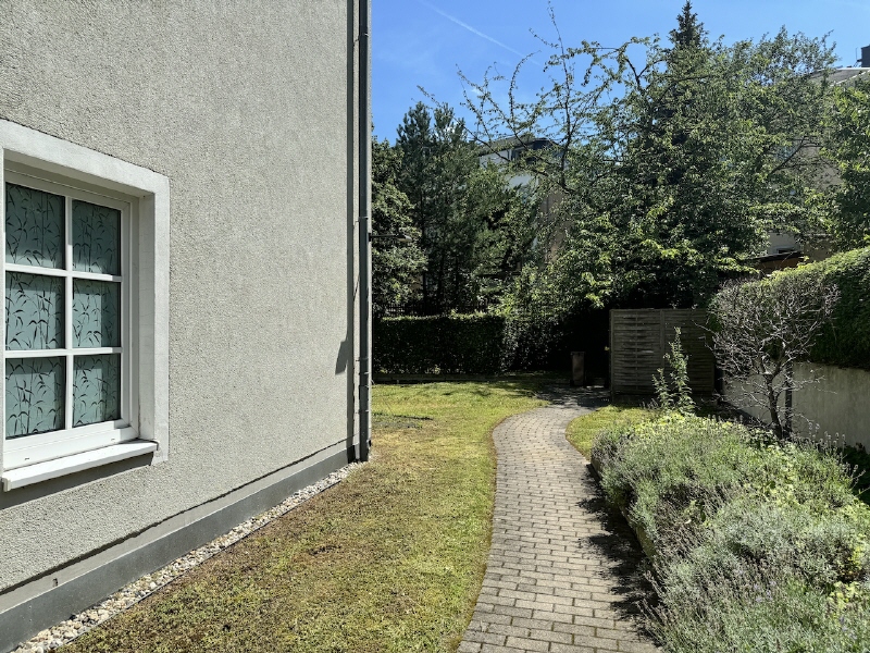 Zugang Innenhof Wohnung Dresden