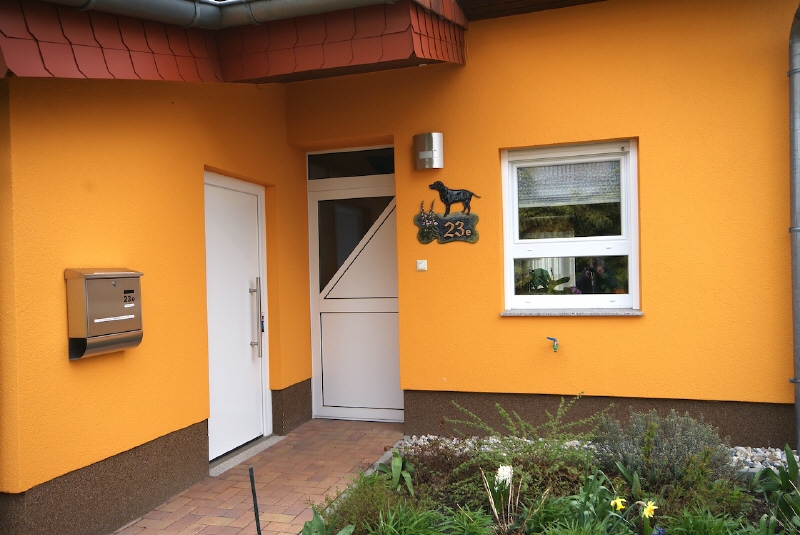 Hauseingang Einfamilienhaus Dresden