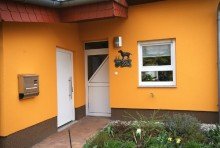 Hauseingang Gepflegte Doppelhaush�lfte im Dresdner Norden