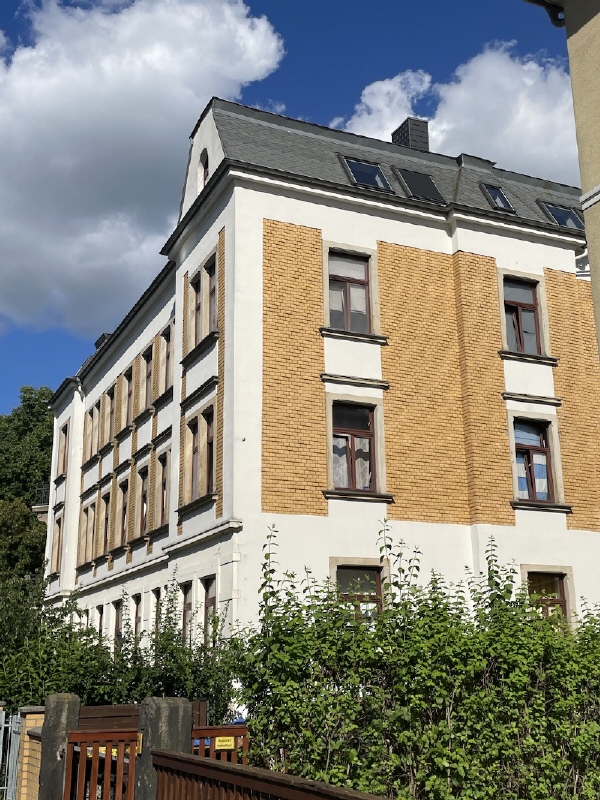Geb�udeansicht Wohnung Dresden