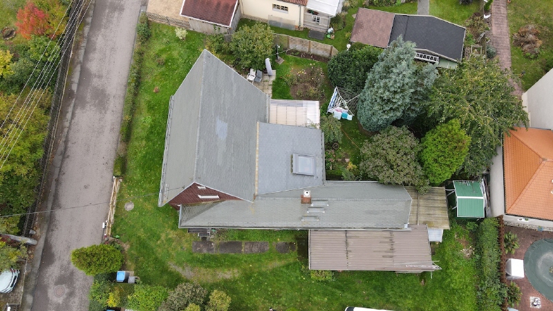 Luftaufnahme Einfamilienhaus Dresden