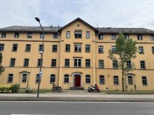 ,Ansicht Studentenbude in einem sanierten Denkmal
