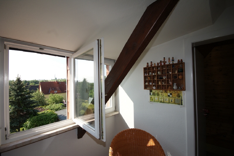 Blick aus dem DG Einfamilienhaus Bannewitz