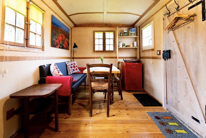 Tinyhouse innen Haus Struppen