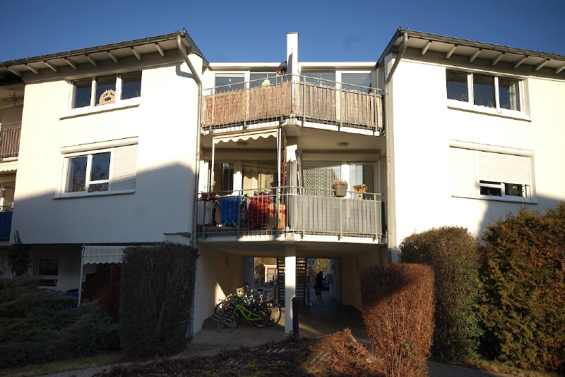 Geb�udeansicht Wohnung Dresden