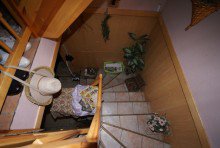 Treppe zum Keller A-Lage mit Traumblick �ber ganz Dresden