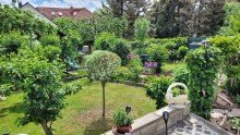 Garten Blick ins Gr�ne �ber Dresden