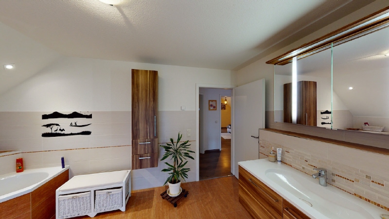 Badezimmer OG Einfamilienhaus Moritzburg