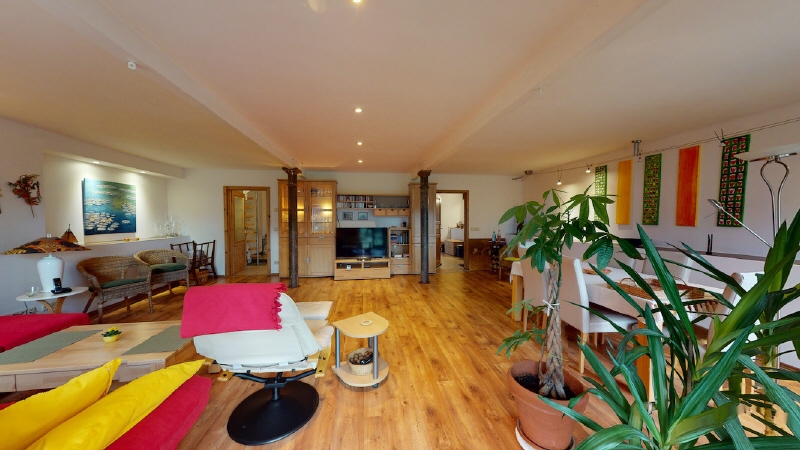 Wohnzimmer EG Haus Struppen