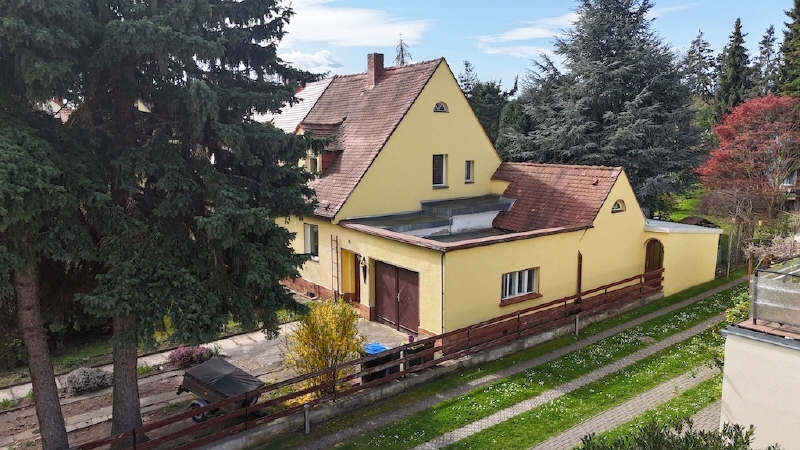 Au�enansicht Doppelhaush�lfte Dresden