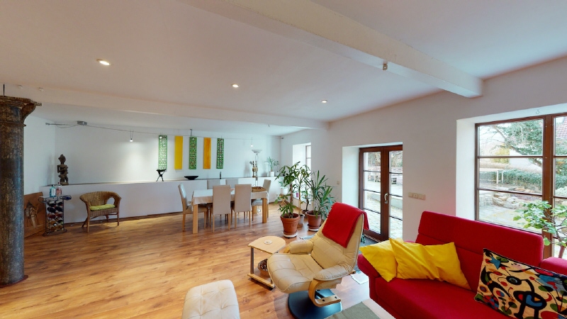 Wohnzimmer EG Haus Struppen