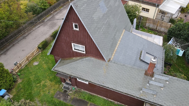 Luftaufnahme Einfamilienhaus Dresden