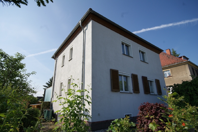 Seitenansicht Einfamilienhaus Bannewitz