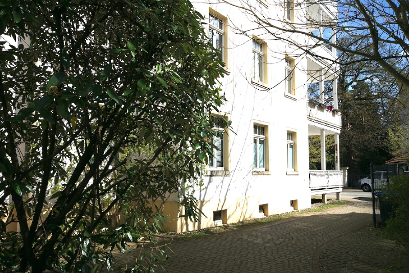 Geb�udeansicht Wohnung Dresden
