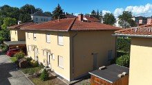 Hausansicht Ihr Traumhaus erwartet Sie: Charmante Doppelhaush�lfte im gr�nen Herzen Dresdens!