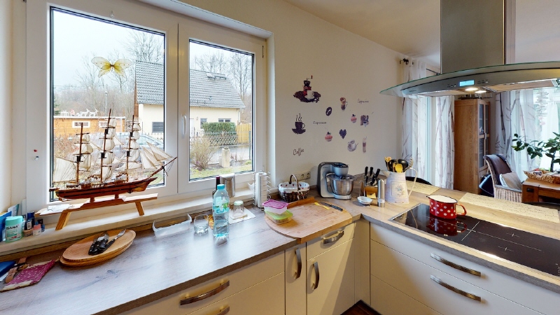 K�chenbereich Einfamilienhaus Moritzburg
