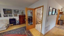 Wohnzimmer Naturnah und familienfreundlich - Doppelhaush�lfte mit Garage in Tolkewitz