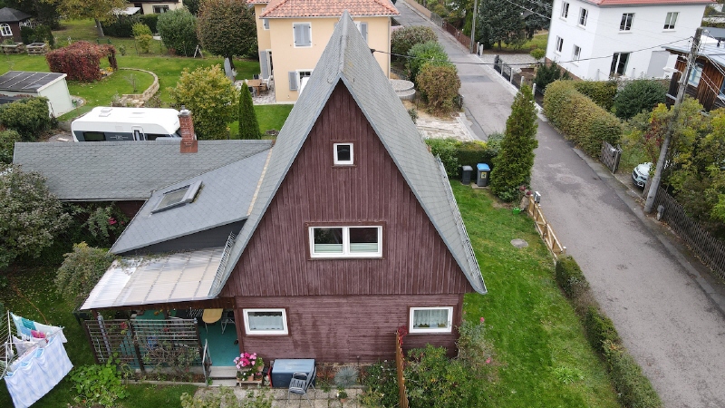 Hausansicht Einfamilienhaus Dresden