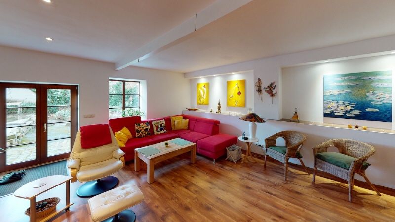 Wohnzimmer EG Haus Struppen