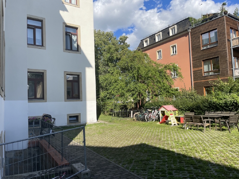 Hof Wohnung Dresden