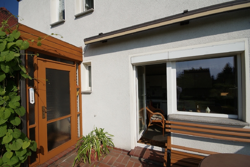 Eingang Terrasse K�che Einfamilienhaus Bannewitz